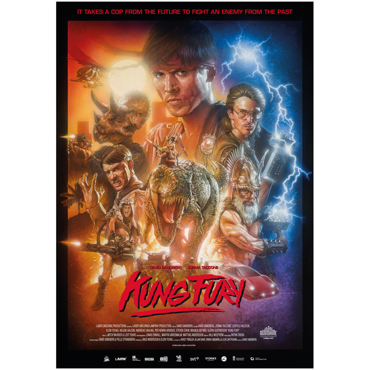 Kung Fury (2015): A Satirical Celebration of the 1980s, Kung Fu and B  Movies – cameronmoviesandtv